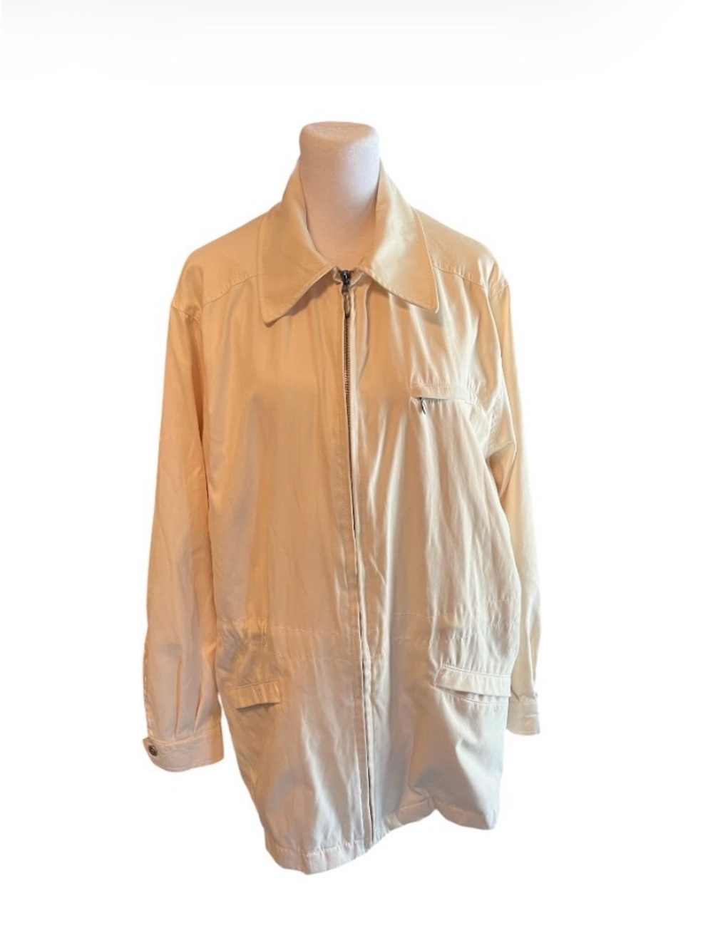 London Fog Vintage Yellow Jacket Size L